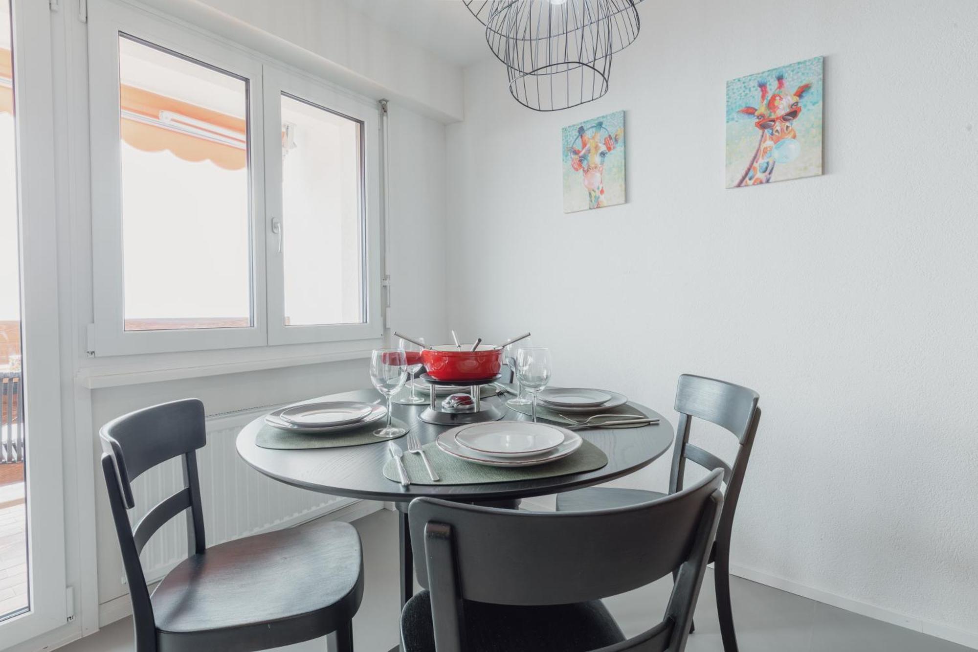 Magnifique Appartement Proche Du Centre Crans-Montana Zewnętrze zdjęcie