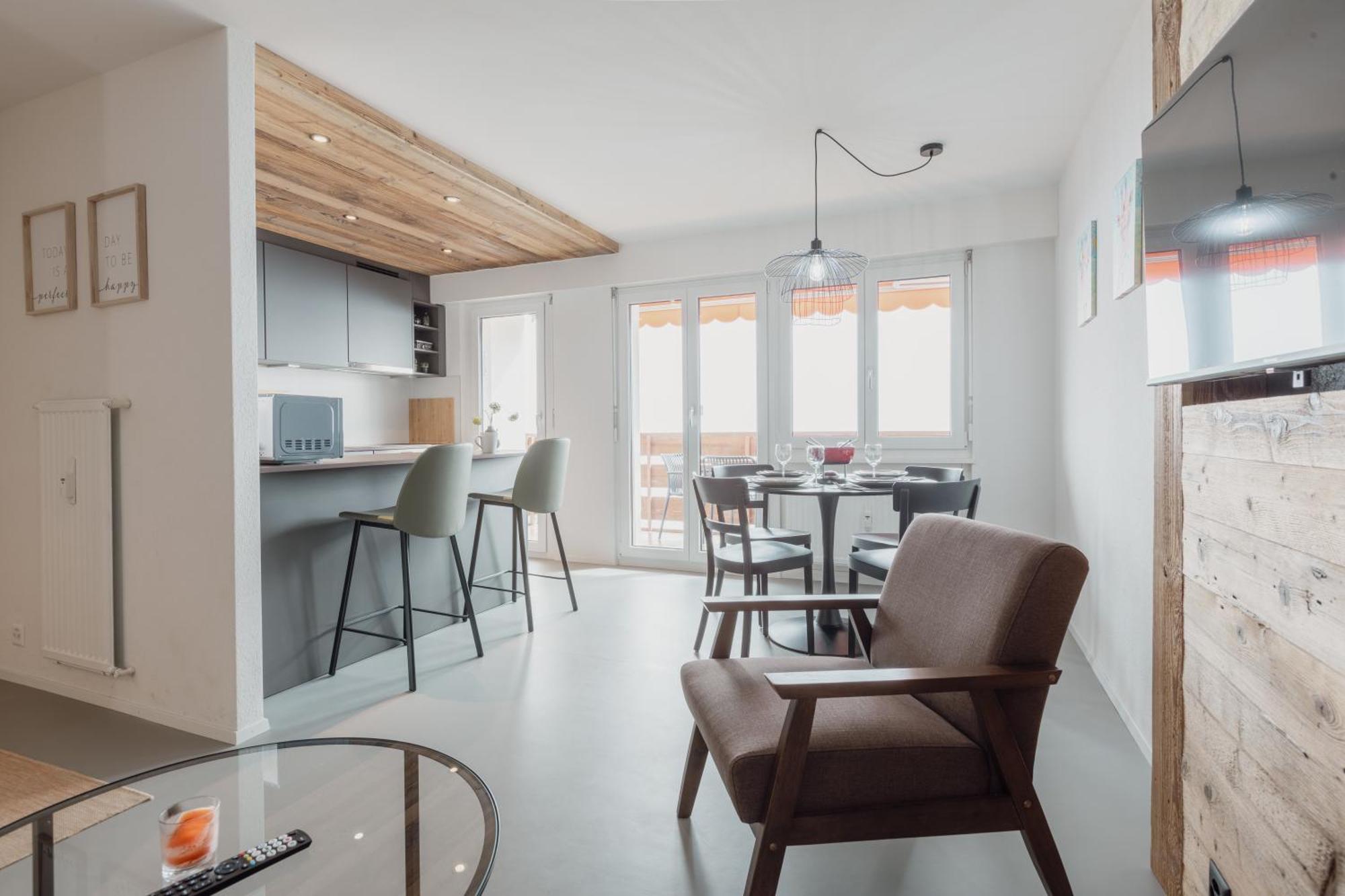 Magnifique Appartement Proche Du Centre Crans-Montana Zewnętrze zdjęcie