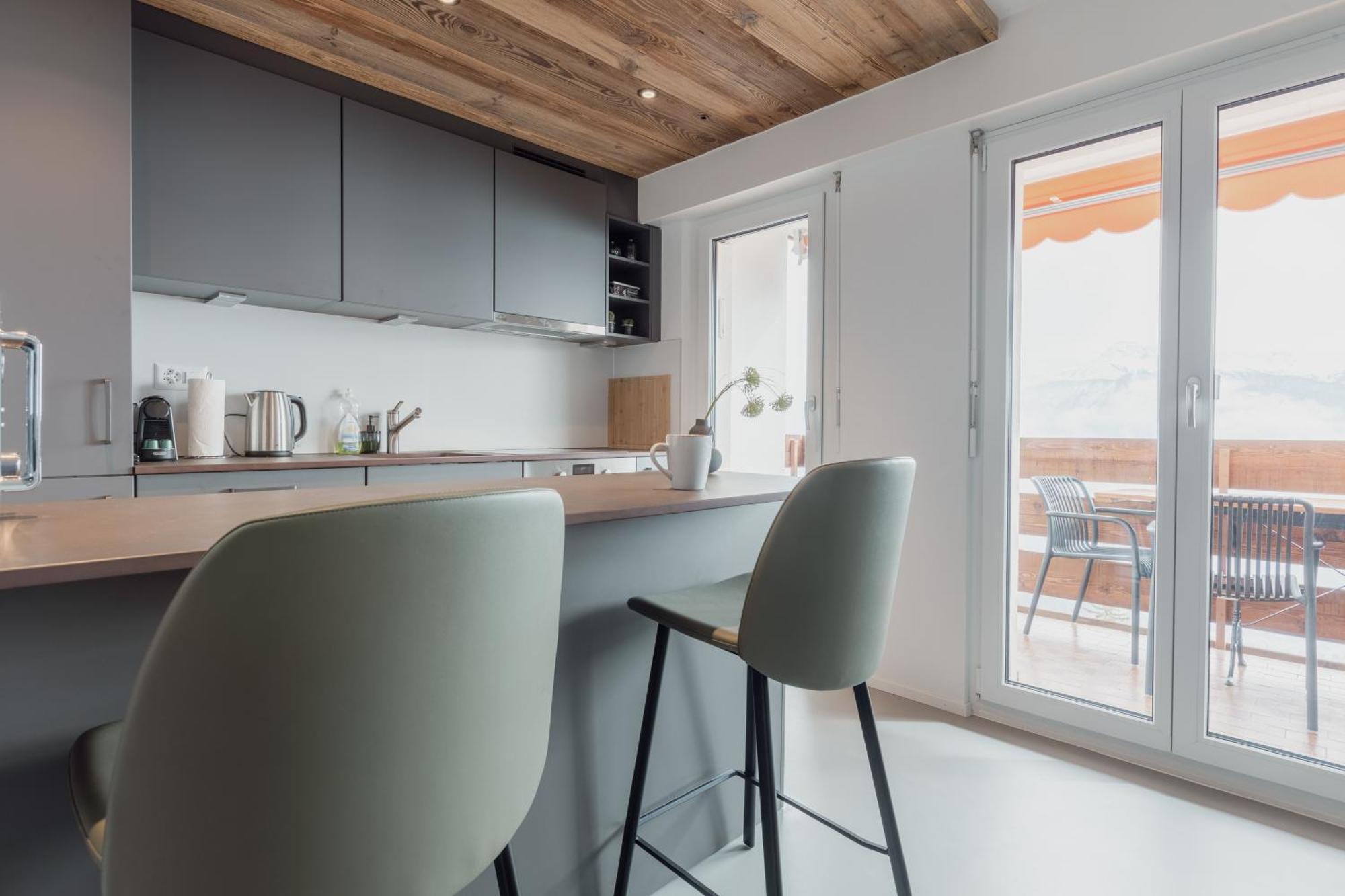 Magnifique Appartement Proche Du Centre Crans-Montana Zewnętrze zdjęcie
